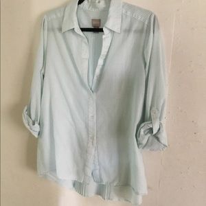 Chicos lightweight button down size 1